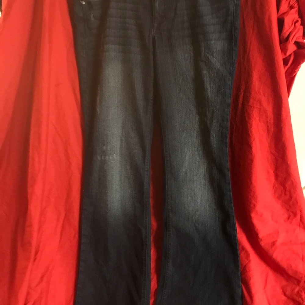 L.E.I./ASHLEY LOWRISE BOOT CUT JEANS/SIZE 13